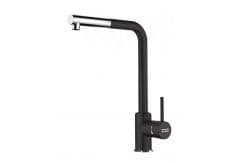 Bateria zlewozmywakowa chrom\/onyx Sirius L