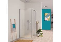 Ścianka VITALLE GARDA 800 x 2000 mm srebrna połysk